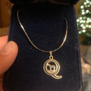 Montana Silversmith American Quarter Horse Necklace